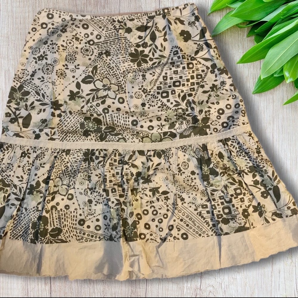 SONOMA Cotton skirt with cream lace trim - Picture 2 of 9